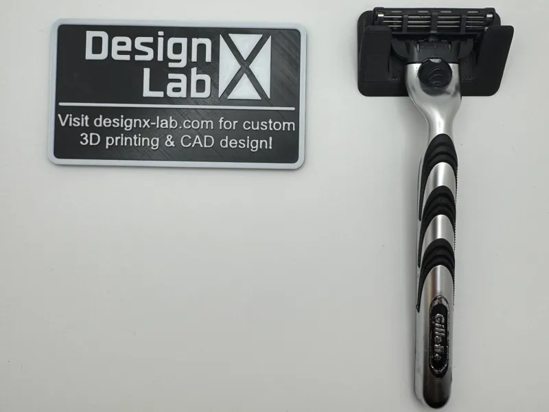 Wall Mount Razor Holder - designx-lab.com