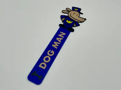 Dog Man Bookmark