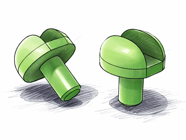 Glass Shelf Support Pin (5mm Hole)