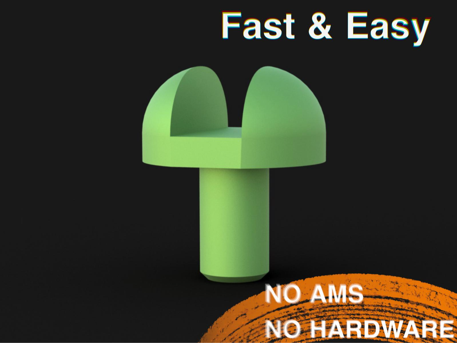 Glass Shelf Support Pin (5mm Hole)