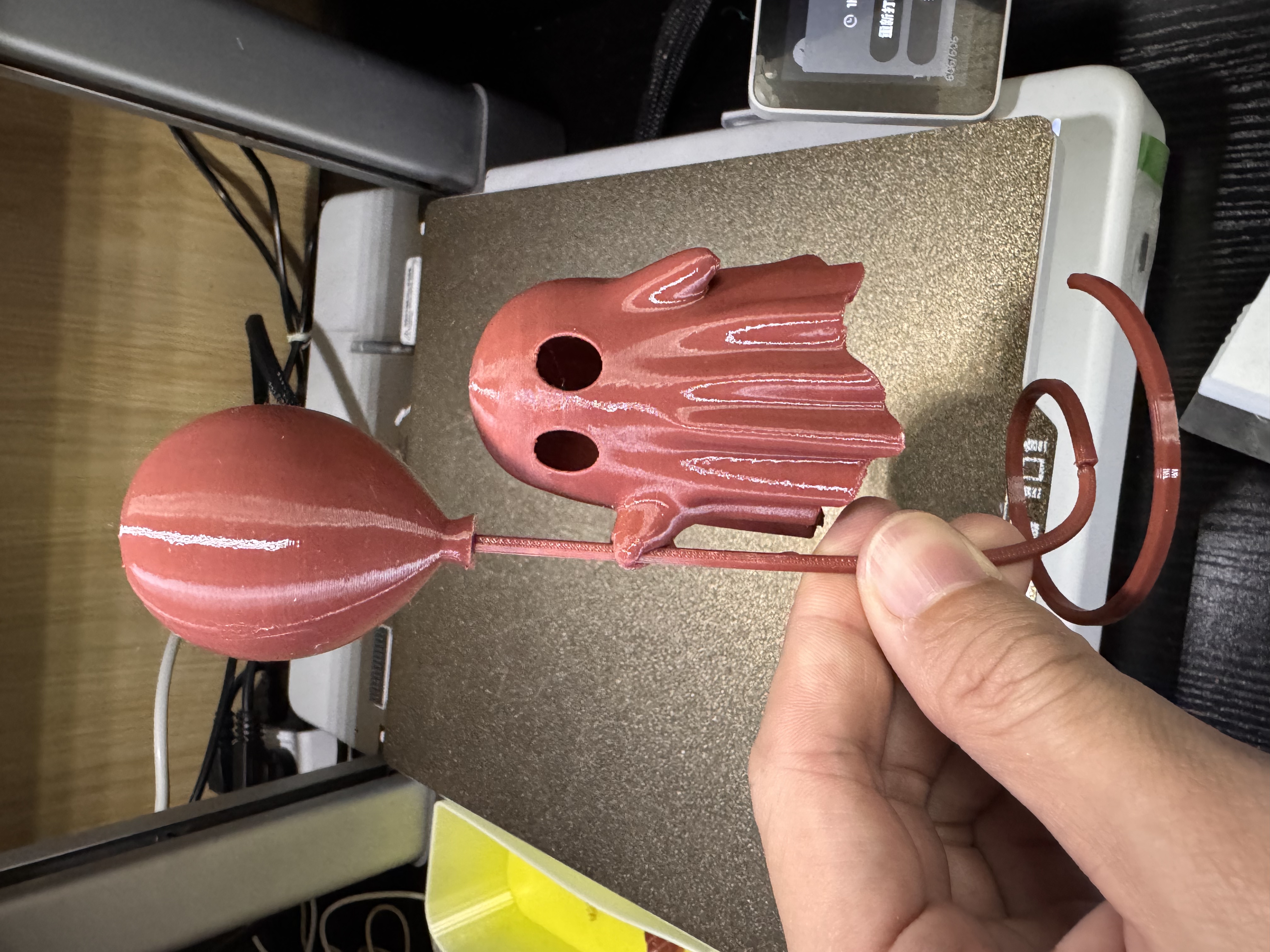 Miniatura 3 do modelo 3D Ghost with Balloon
