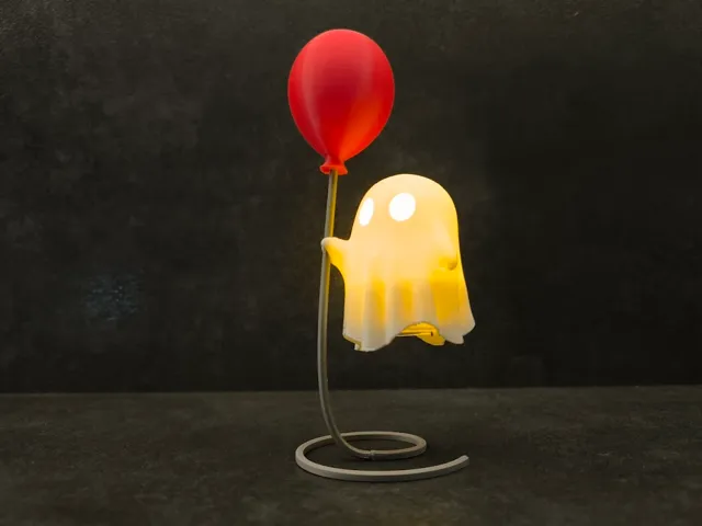Ghost with Balloon