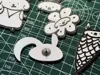 Single-sided print, customizable badge