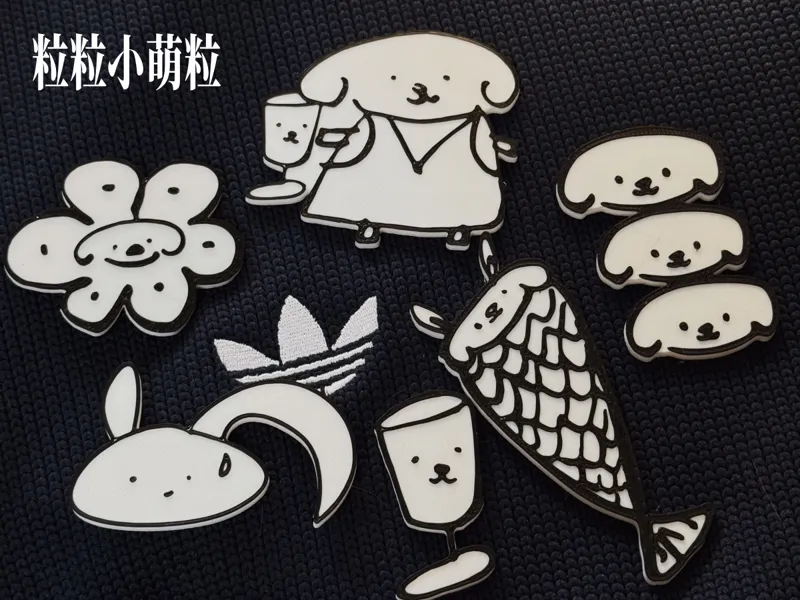 陈粒aio小萌粒-可改徽章/冰箱贴/挂件(钥匙扣)