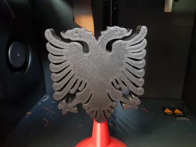 White Eagle on Stand