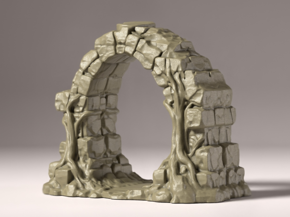 Mystic gate - aquarium decoration
