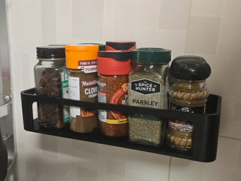 Wall Mount Spice Rack
