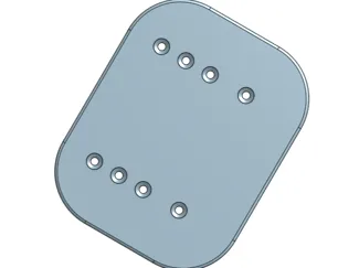 Replacement Footrest for Quickie Xenon²