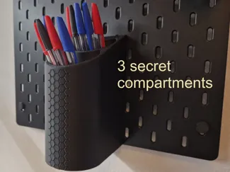 pen holder for ikea skadis