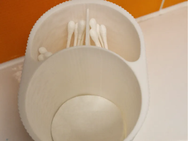 Cotton pads organiser