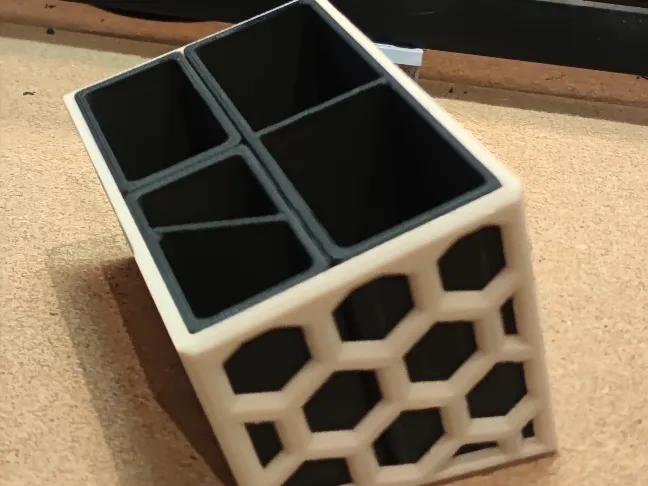 Hexagon Style Desk Organizer