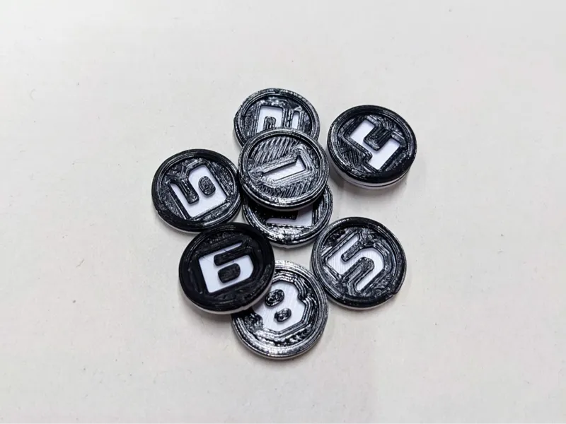 Numbered Chips