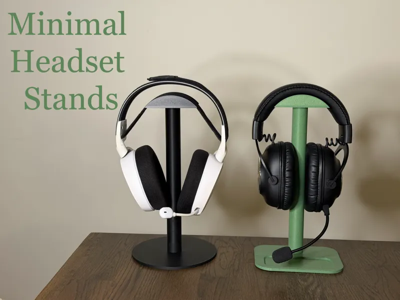 Minimal Headset Stands