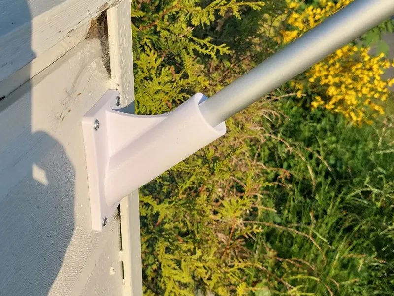 Flag pole holder (19mm)