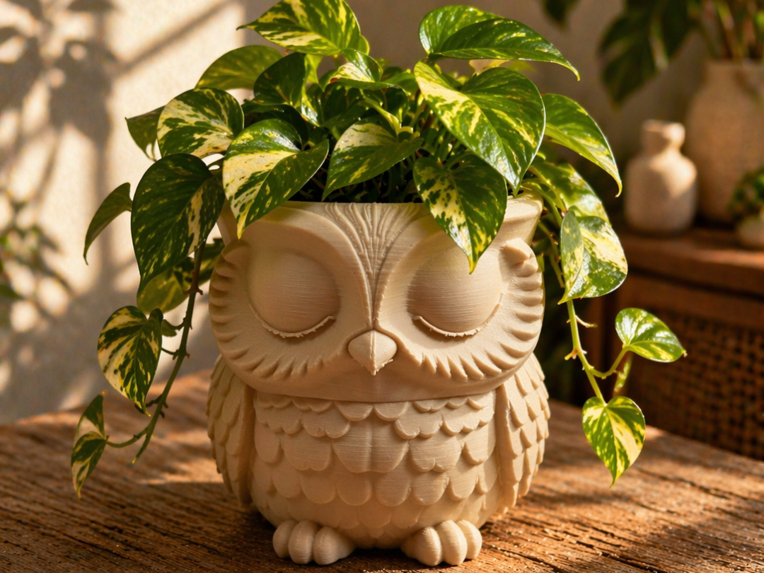 Owl Planter (Supports Required)