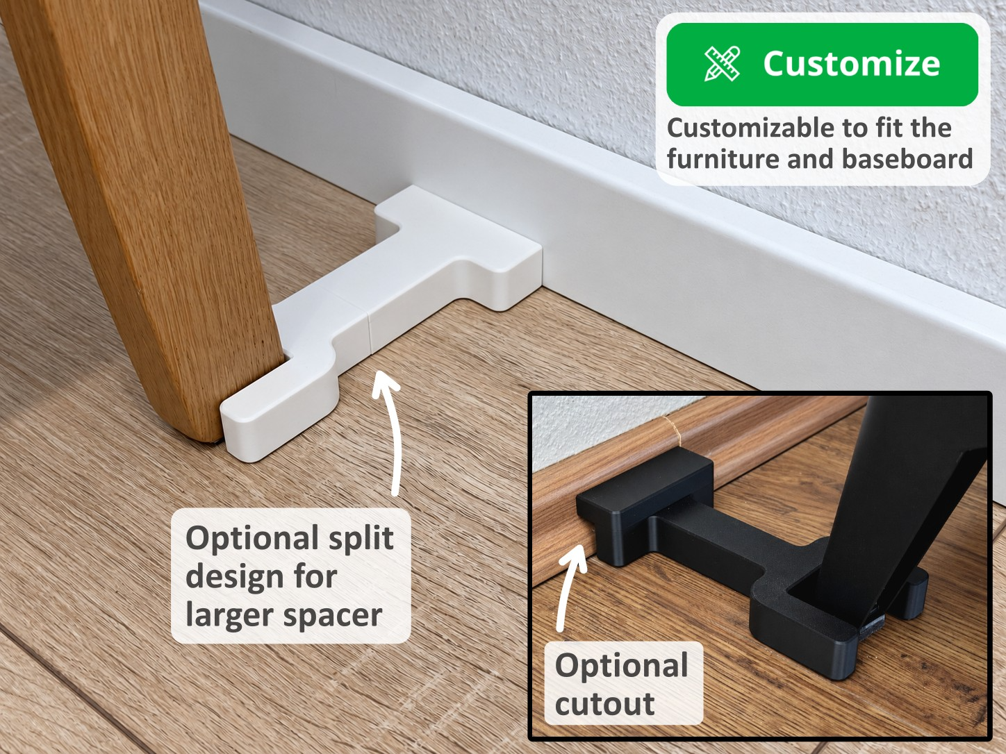 Parametric Spacer for Sofas, Beds, etc. - 1