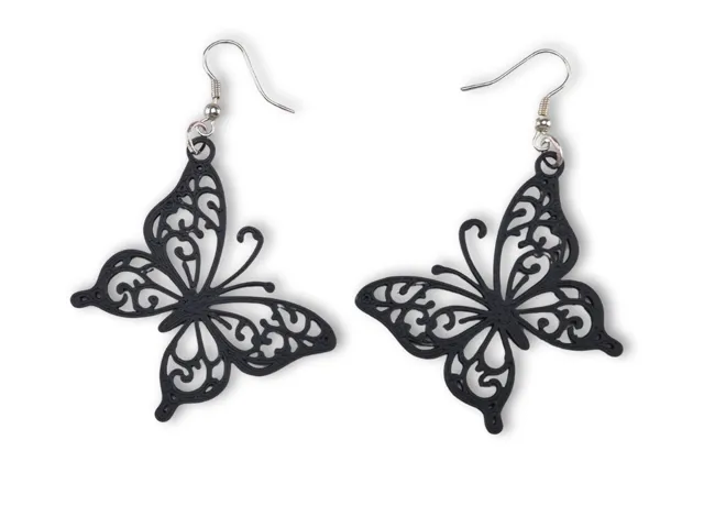 Filigree Butterfly Earrings