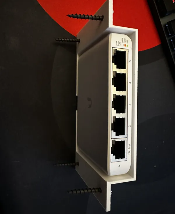 Support mural pour switch Ubiquiti Flex Mini
