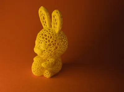Voronoi Easter Bunny Binky