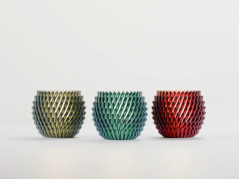 Bobbly Aesthetic LED Tealight Holder.