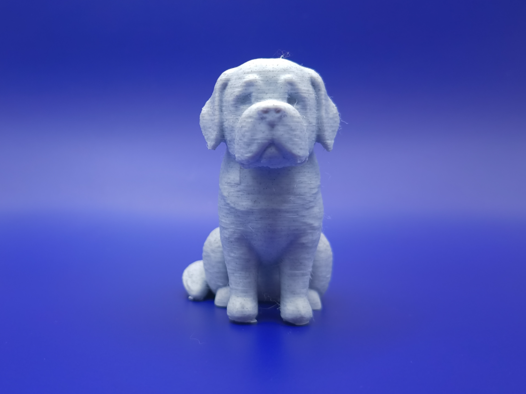 Miniatura 1 do modelo 3D St. Bernard figurine