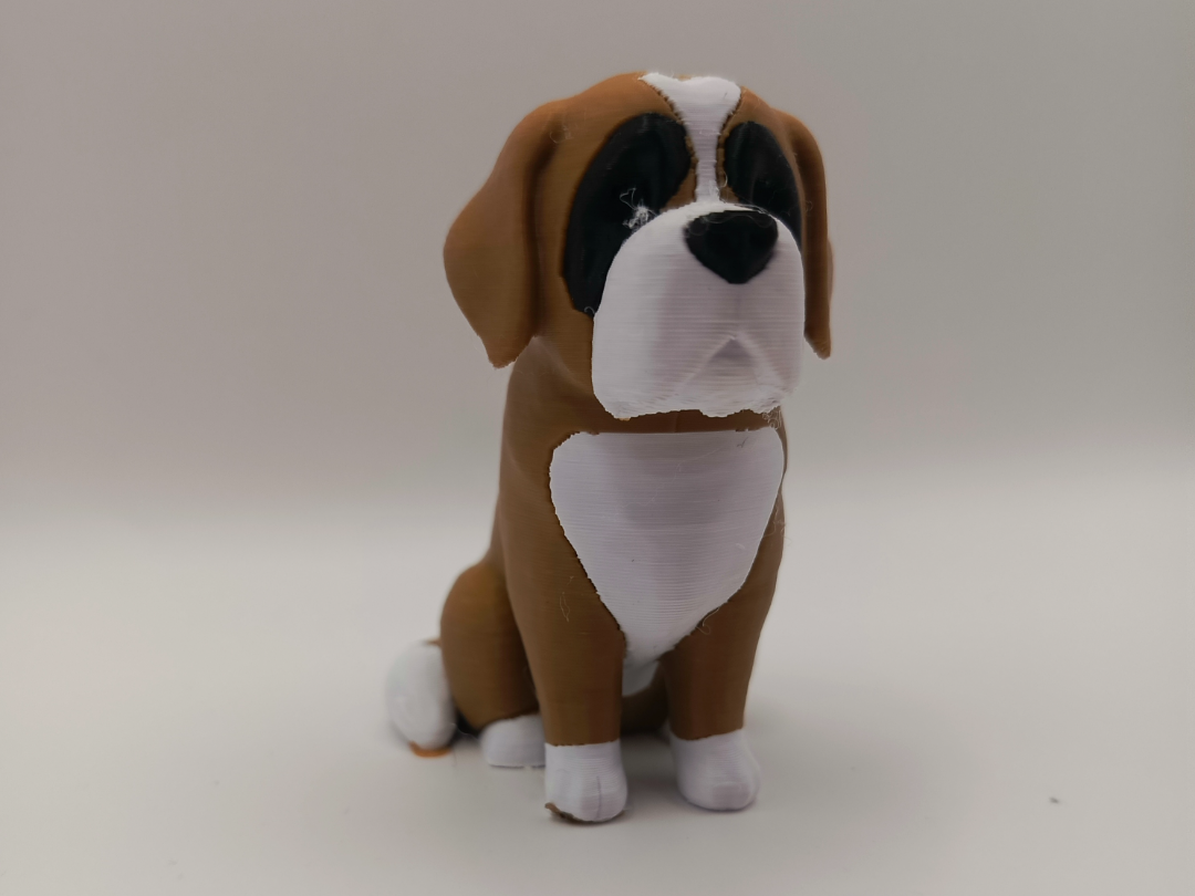 St. Bernard figurine