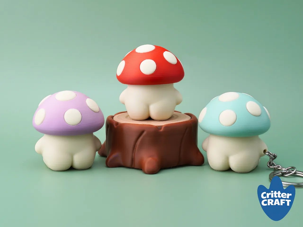 Baby Mushroom Clicker Fidget Toy view 3