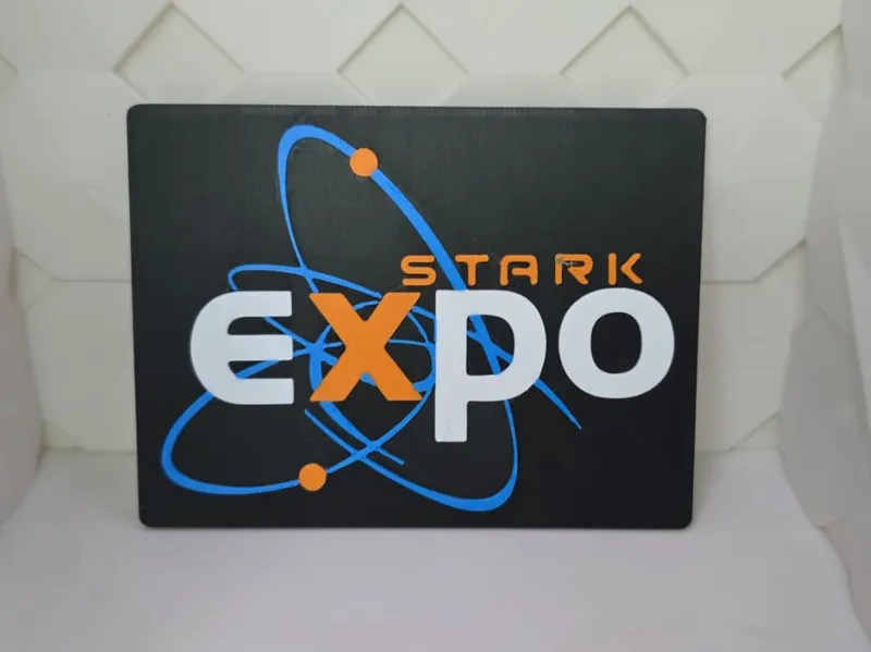 Stark Expo Marvel Logo/Sign