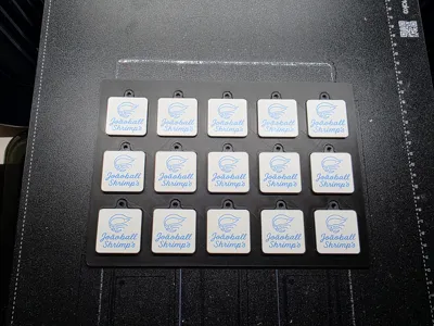 Jig for square keychain from BonsaiPrintGarden