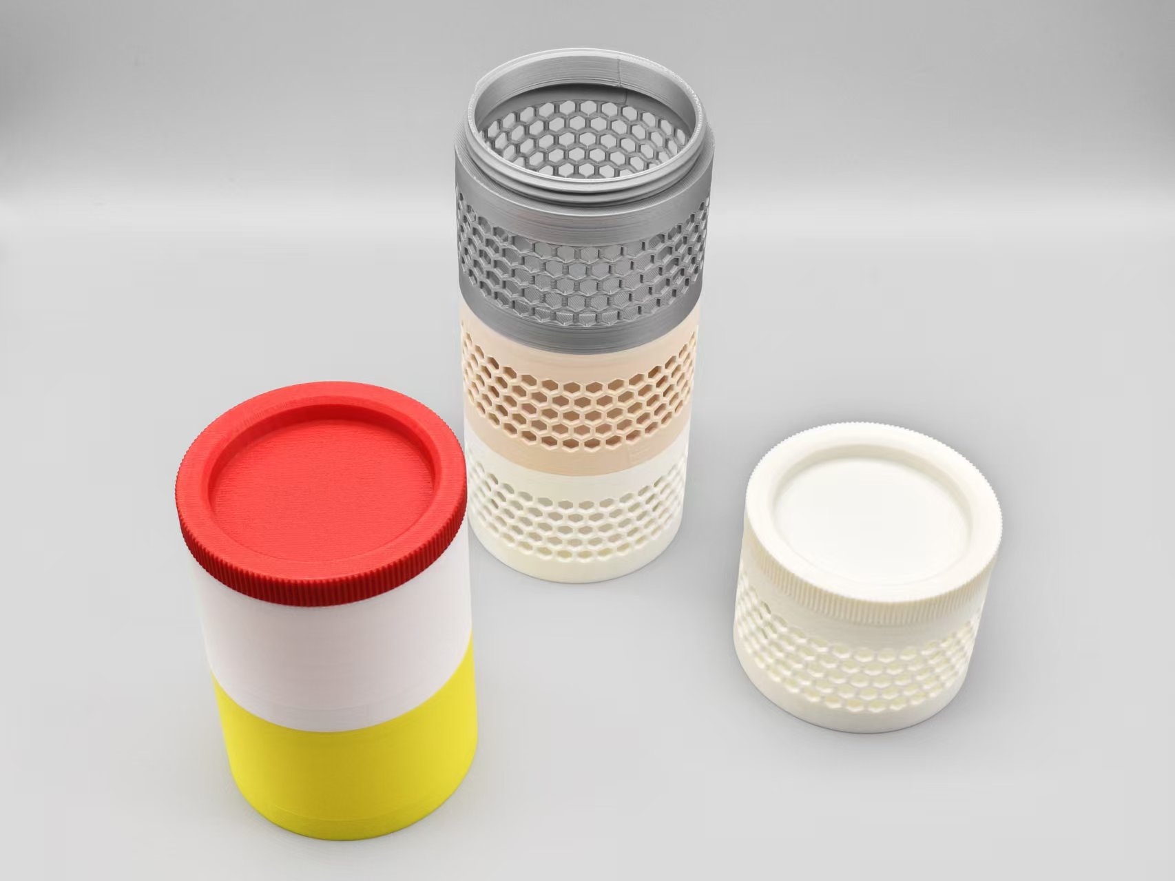 Miniatura 2 do modelo 3D 可无限连接的收纳盒-随意拼接