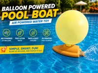 Balloon Powered Pool Boat