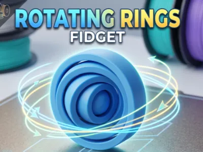 Rotating Rings Fidget