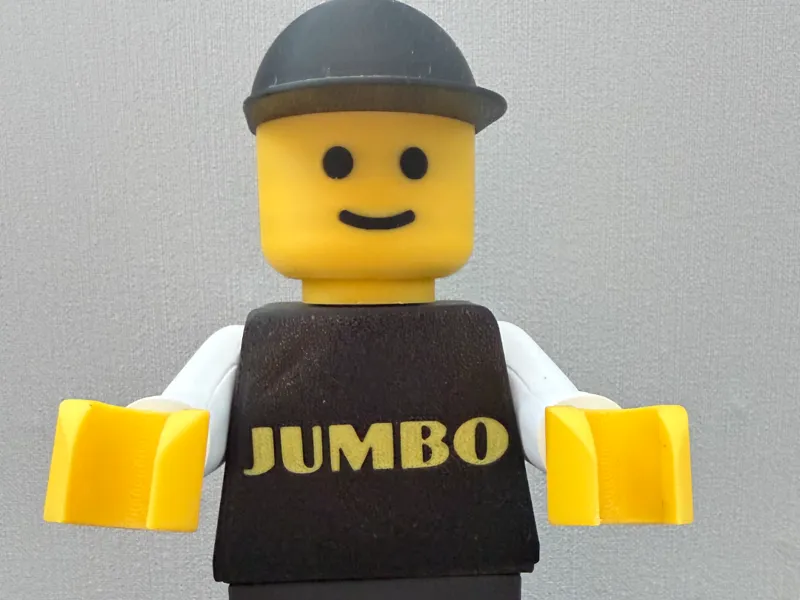 Jumbo Brickman 20cm Figur