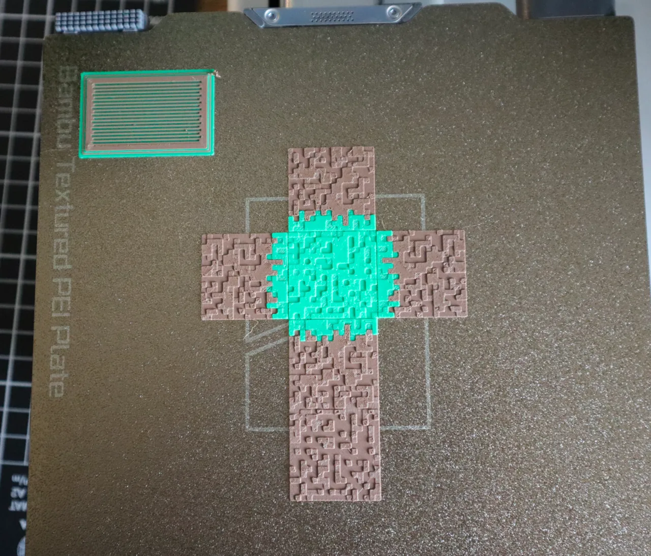 Magnetic Minecraft blocks view 2