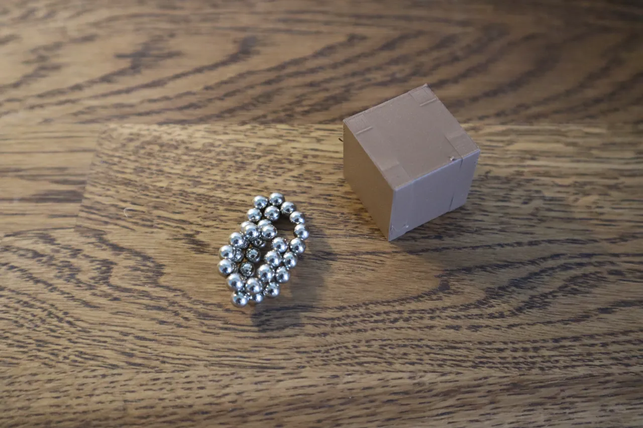 Magnetic Minecraft blocks view 3