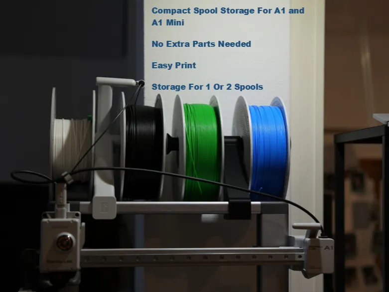 2 Spool Storage for A1 and A1 Mini