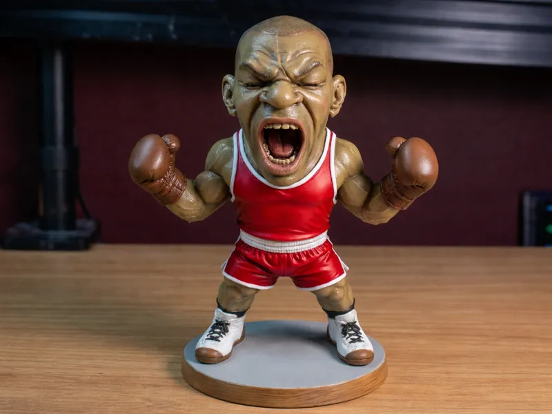 "Iron Mike" Tyson Collectible Caricature Figure