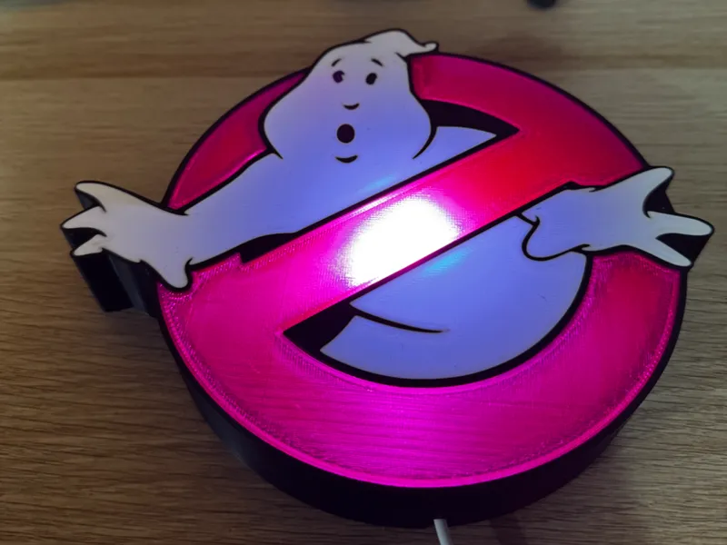 Lampada LED Ghostbusters 