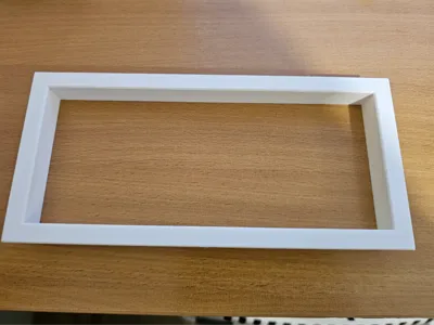Frame / cover for hole (parametric)
