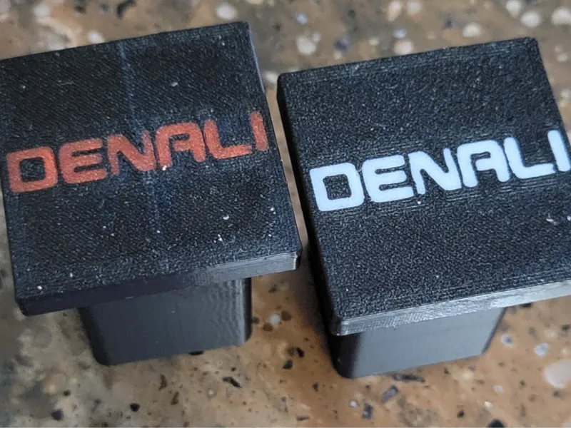 DENALI TRAILER HITCH PLUG on RECEIVER