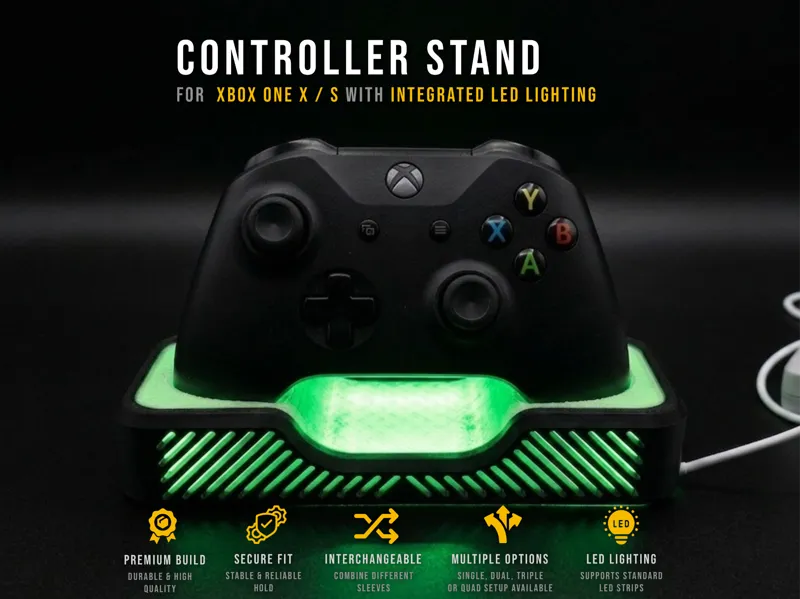 xBox LED Controller Stand