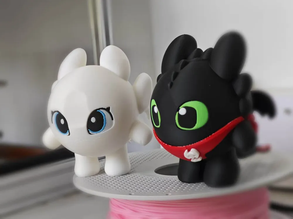 Eggy Party Toothless (Multi-part Design) - Free 3D Print Model - MakerWorld