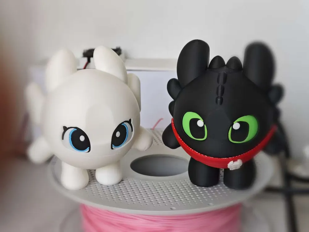 Eggy Party Toothless (Multi-part Design) - Free 3D Print Model - MakerWorld