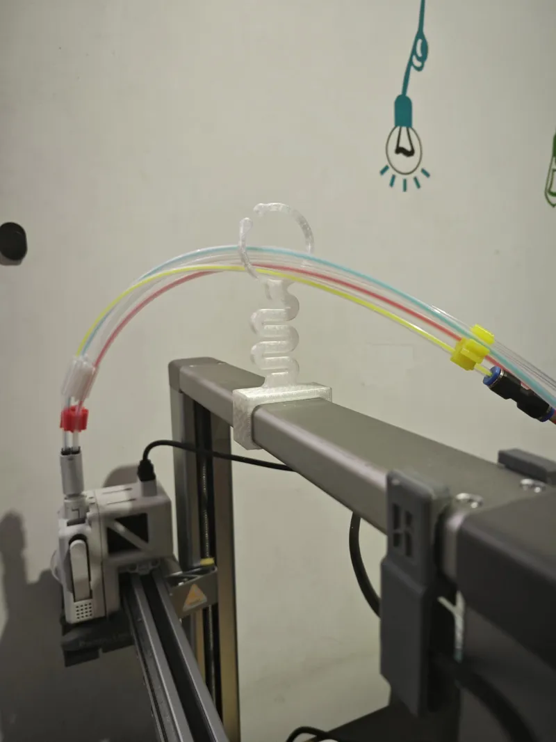 PTFE tube support bracket
