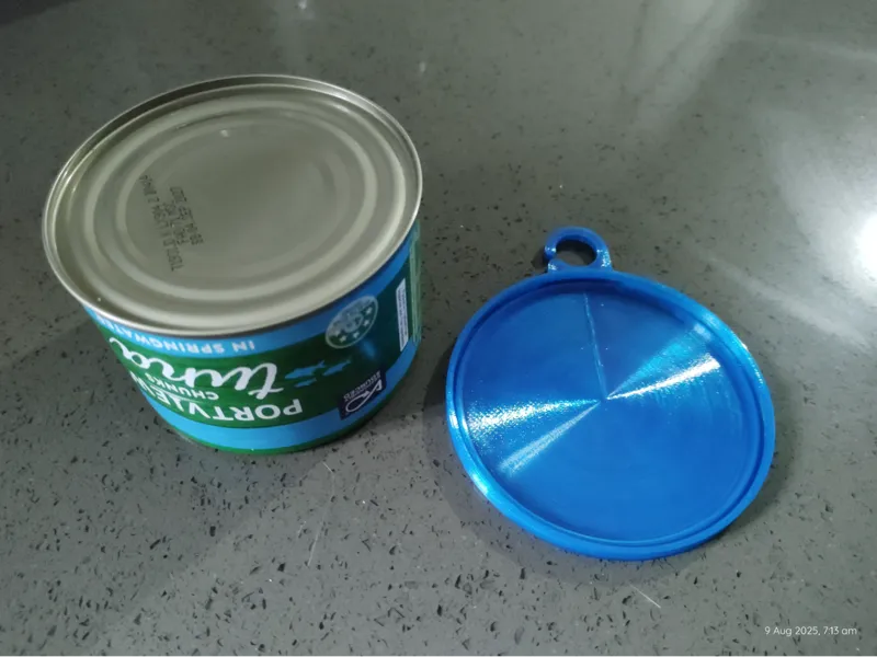 425g Tuna Can Lid
