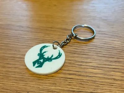 Milwaukee Bucks Keychain