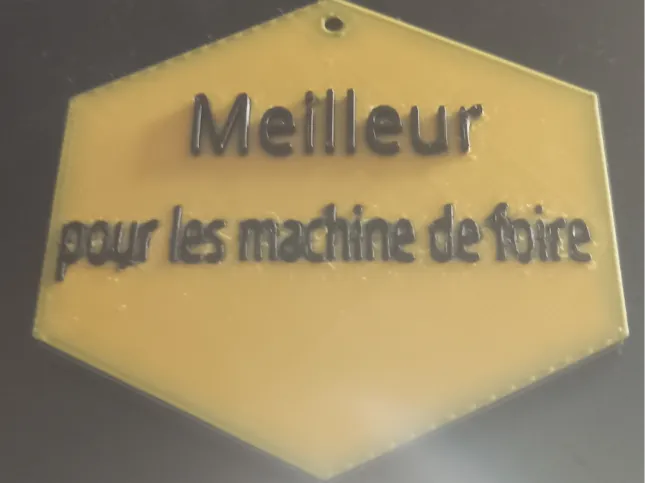 Médaille meilleure pour les machines darcade
