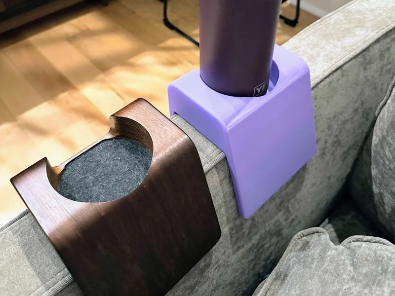 Lovesac Compatible Angled Cupholder