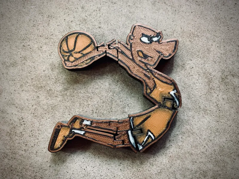 Flexi Basketball Player