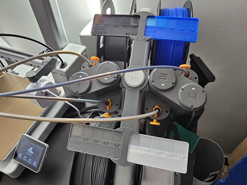 AMS Lite Filament Swatches Holder